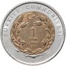 Купить Турция 1 лира 2010 "Фауна Турции - Собака"