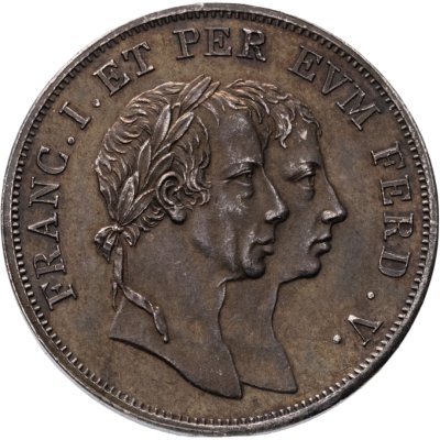 купить Австрия медаль "Фердинанд 5 король Венгрии. Коронация 28 сентября 1830"