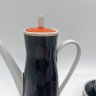 Купить Сервиз кофейный на 6 персон (15 предметов), фарфор, крытье, деколь, золочение, Freiberger Porzellan, ГДР, 1957-1972 гг.