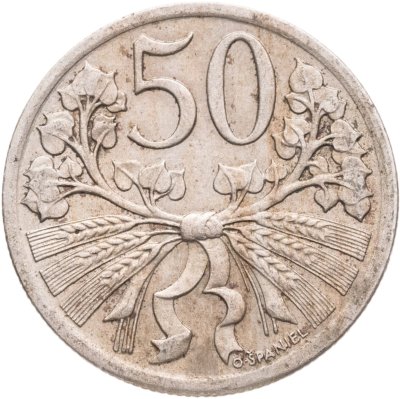 купить Чехословакия 50 геллеров (haleru) 1931