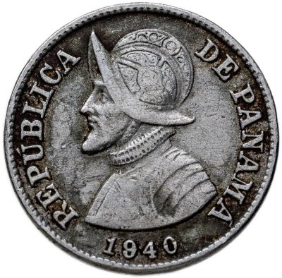 купить Панама 2 1/2 сентесимо (centesimos) 1940