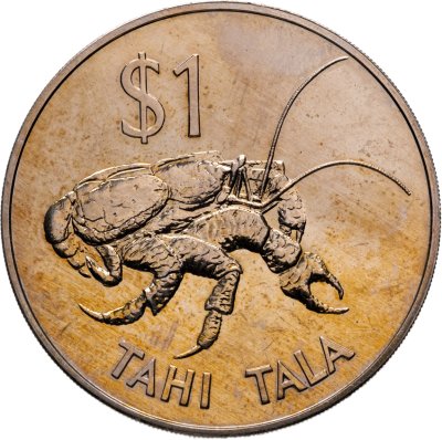 купить Токелау 1 доллар 1980