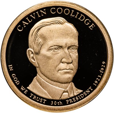 купить США 1 доллар 2014 S "30-й президент США - Калвин Кулидж"