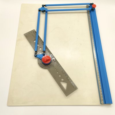 купить Прибор чертёжный ПЧШ-12 в оригинальной коробке, металл, пластмасса, картон, печать, СССР, 1970-1990 гг.