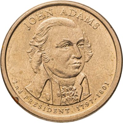 купить США 1 доллар 2007 Джон Адамс (2-й президент США) P