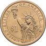 Купить США 1 доллар 2007 Джон Адамс (2-й президент США) P