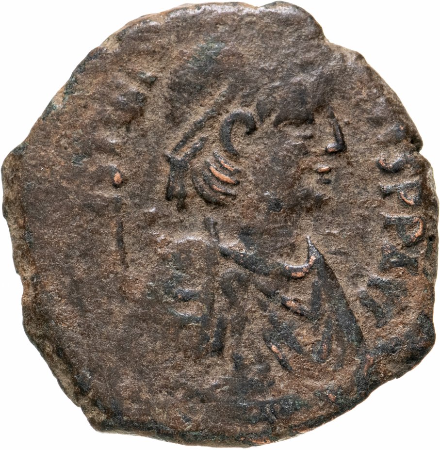 купить Византийская империя, Юстиниан I, 527-565 годы, 40 нуммиев (фоллис).Теополь (Антиохия-на-Оронте)
