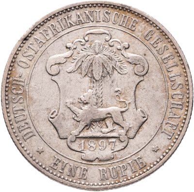 купить Германская Восточная Африка 1 рупия (rupee) 1897