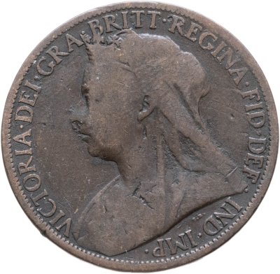 купить Великобритания 1 пенни (penny) 1901