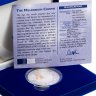 Купить Великобритания 5 фунтов 2000 "Миллениум", в футляре с сертификатом