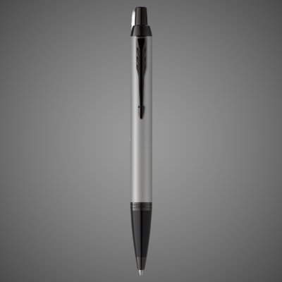 Купить Шариковая ручка Parker IM Achromatic, Grey BT,стержень: M, цвет чернил: blue, в подарочной упаковке., Лаки и смолы: лак, латунь, 2026 г.