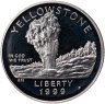 Купить США 1 доллар 1999 "Йеллоустон"