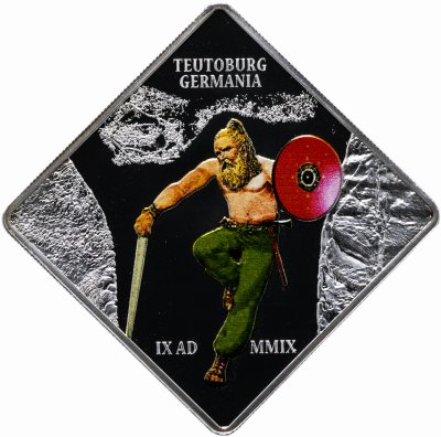 купить Палау 1 доллар 2009 "2000 лет Битве в Тевтобургском лесу"