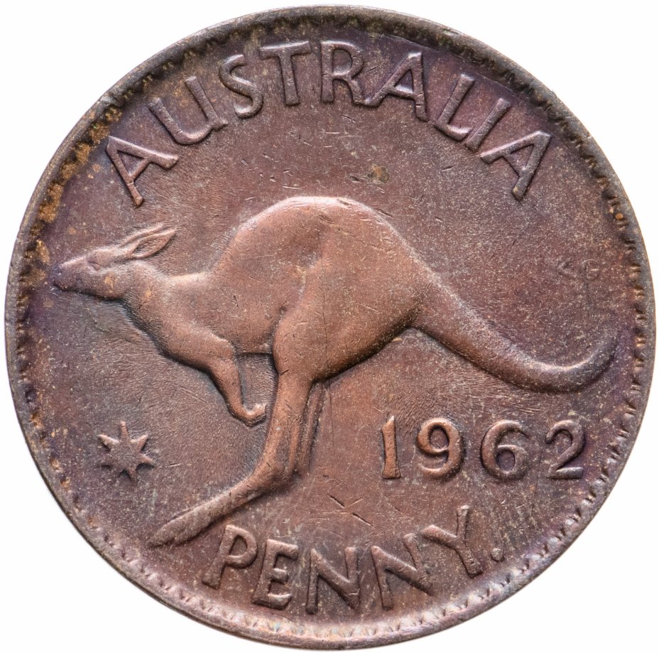 купить Австралия 1 пенни 1962