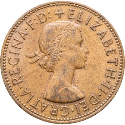 купить Великобритания 1 пенни (penny) 1967