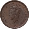 Купить Цейлон 1/2 цента (cent) 1937