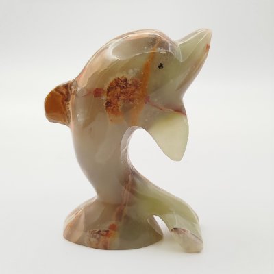 купить Статуэтка "Дельфин", оникс, резьба, Азия, 1990-2010 гг.