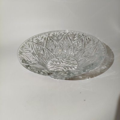 купить Салатник с резным декором, хрусталь, гранение, СССР, 1970-1990 гг.