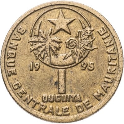 купить Мавритания 1 угия (ouguiya) 1995