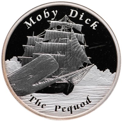 купить Тувалу 1 доллар 2013 «Знаменитые корабли, которые никогда не плавали - Моби Дик»