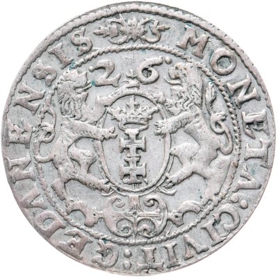 купить Речь Посполитая Сигизмунд III Ваза, 1 орт 1626г (чекан Гданьск)