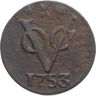 купить Голландская Ост-Индия 1 дуит 1753