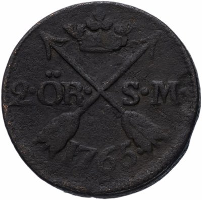 купить Швеция 2 эре 1765 Адольф Фредерик