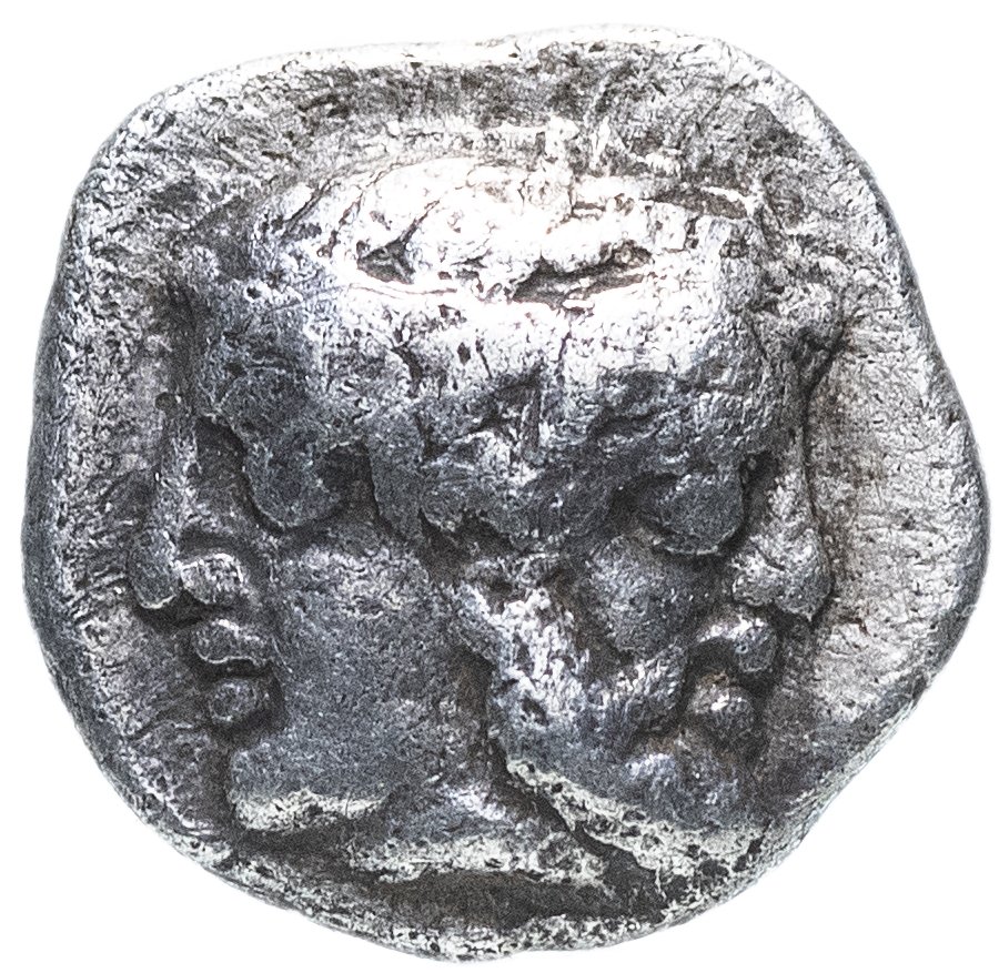 купить Троада, Тенедос, 450-387 до.н.э, Обол . (Янус)
