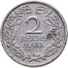 Купить Германия 2  рейхсмарки (reichsmark) 1926, знак монетного двора "A" — Берлин
