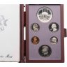 Купить США набор из 6 монет 1984 года Proof, в том числе серебряный 1 доллар 1984 "XXIII летние Олимпийские игры в Лос-Анджелесе"