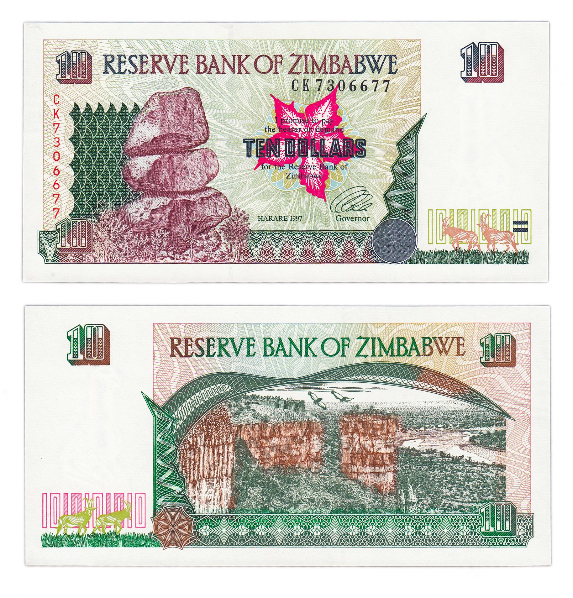 Банкноты 1997 года. Купюры Зимбабве. Денежные знаки Зимбабве. Банкнота 10 долларов Зимбабве. Доллар Зимбабве банкноты.