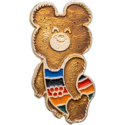 купить Знак "Олимпийский мишка. Олимпиада 80" 1980 СССР