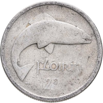 купить Ирландия 2 шиллинга (флорин, shillings) 1928