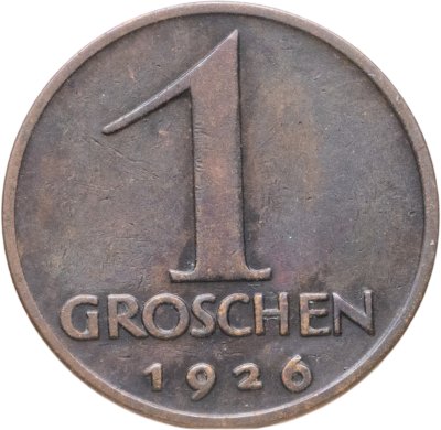 купить Австрия 1 грош (grosz) 1926
