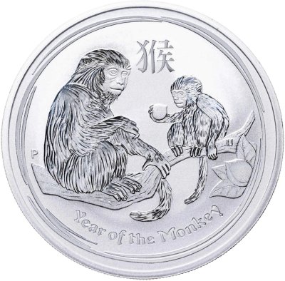 купить Австралия 1 доллар 2016 "Лунный календарь - 2. Год обезьяны»