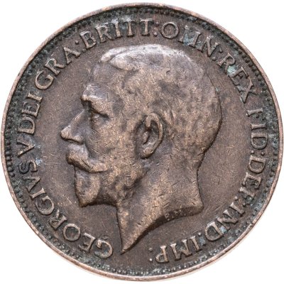 купить Великобритания 1 фартинг (farthing) 1923