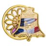 Купить Камерун 100 франков 2025 "Нотр-Дам-де-Пари, Собор Парижской Богоматери. Колокол. Витраж" в упаковке с сертификатом