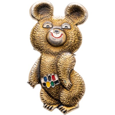 купить Знак "Олимпийский мишка. Олимпиада 80" 1980 СССР