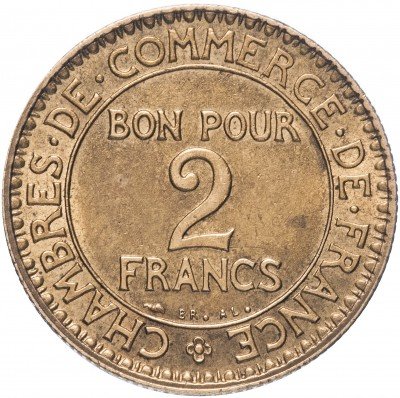 купить Франция 2 франка 1925