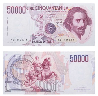 купить Италия 50000 лир 1984