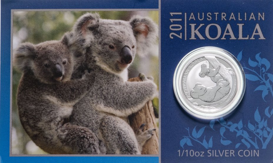 купить Австралия 10 центов 2011 "Коала"