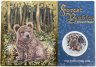 Купить Тувалу 50 центов 2013 «Лесные детки-медведь»