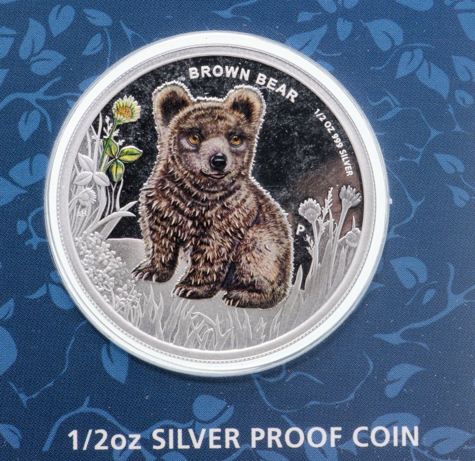 купить Тувалу 50 центов 2013 «Медведь»
