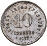 Купить Германия, Ашаффенбург 10 пфеннигов 1917