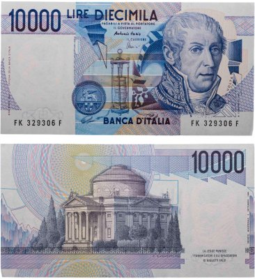 купить Италия 10000 лир 1984