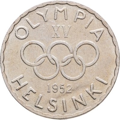 купить Финляндия 500 марок 1952 "XV летние Олимпийские игры, Хельсинки 1952"