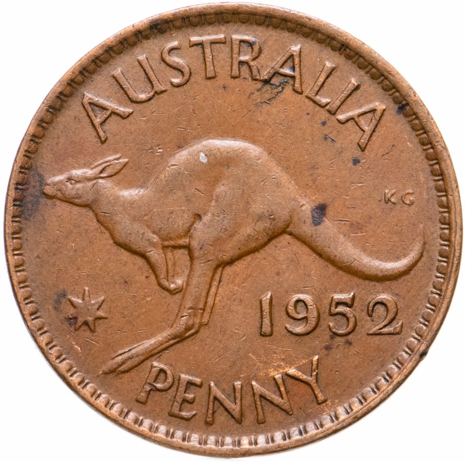 купить Австралия 1 пенни 1952