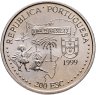 Купить Португалия 200 эскудо (escudos) 1999 "500 лет с момента открытия Бразилии"