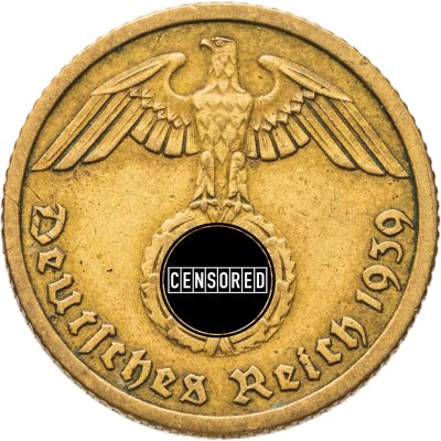 купить Германия, Третий рейх 10 рейхспфеннигов 1939 "А" Берлин