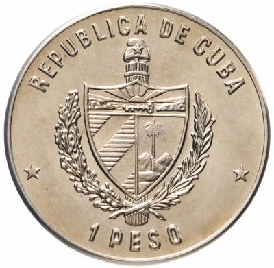 купить Куба 1 песо (peso) 1981 XIV игры Центральной Америки и Карибского бассейна - Талисман